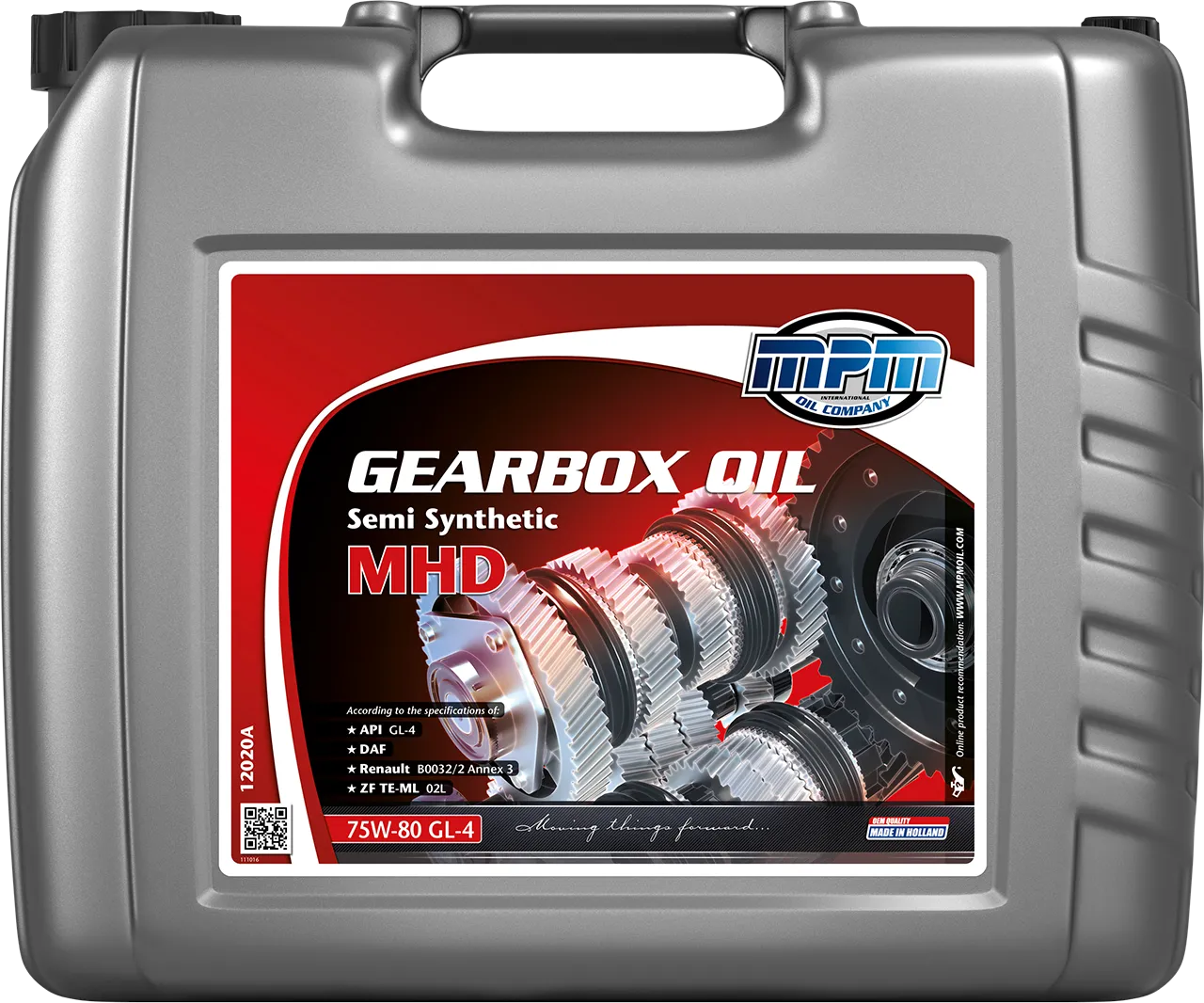 Олива MPM Gearbox Oil 75W-80 GL-4 Semi Synthetic MHD 20 л.