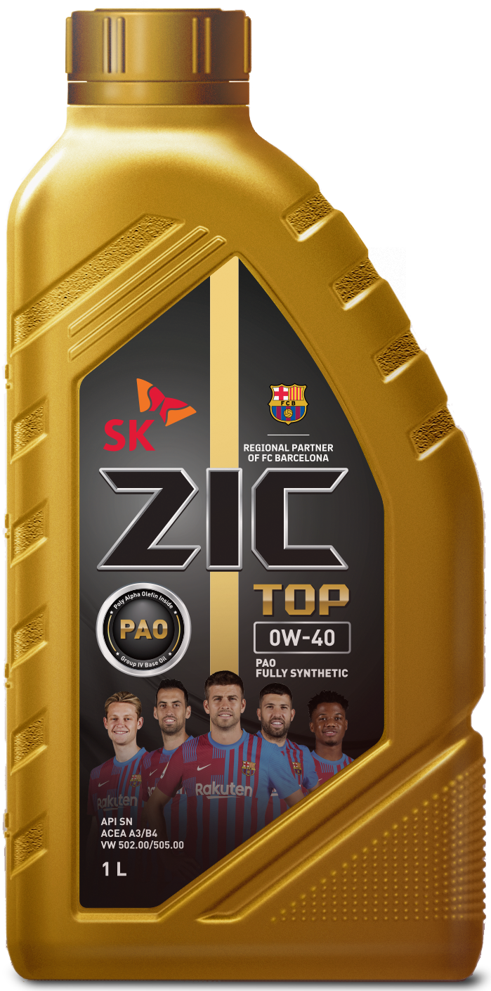 Олива ZIC TOP 0W-40 1л