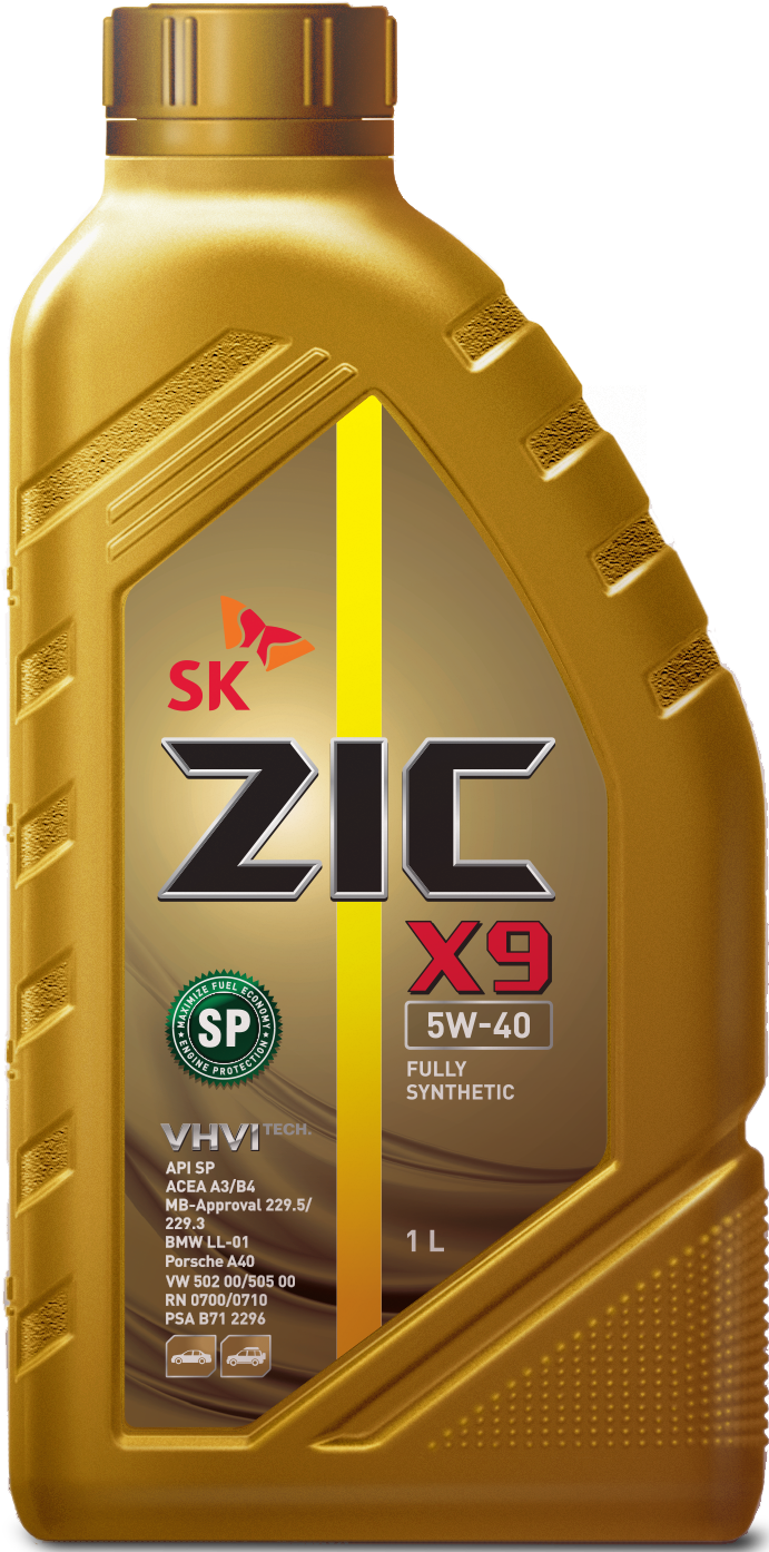Олива ZIC X9 5W-40 1л