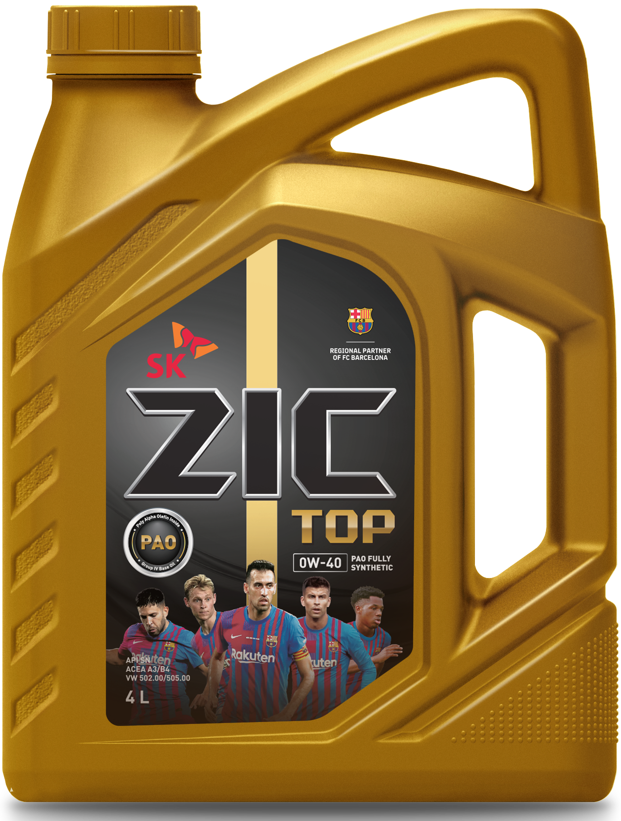 Олива ZIC TOP 0W-40 1л