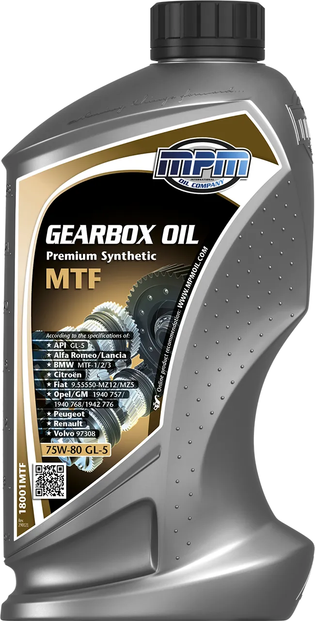 Олива MPM Gearbox Oil 75W-80 GL-5 Prem.Synth.MTF 1л