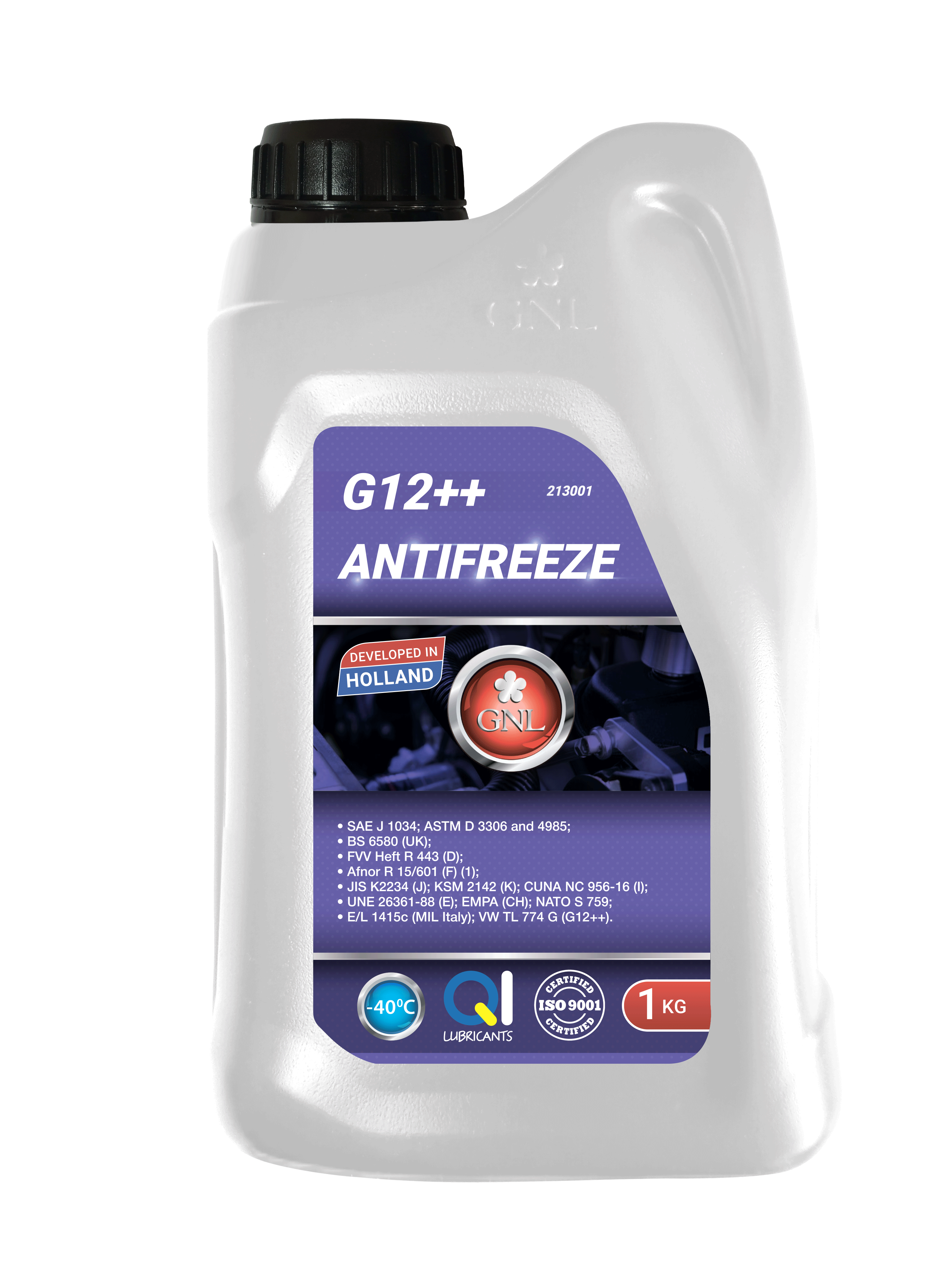 Охолоджуюча рідина GNL Antifreeze G12 ++ 5 кг
