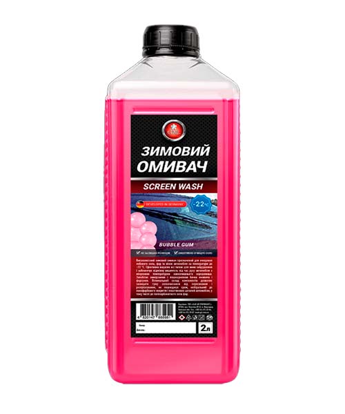 Омивач Зимовий GNL Screenwash -22°C "Bubble Gum" 2л