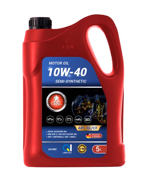 Олива GNL Semi-Synthetic 10W-40 API SL/CF