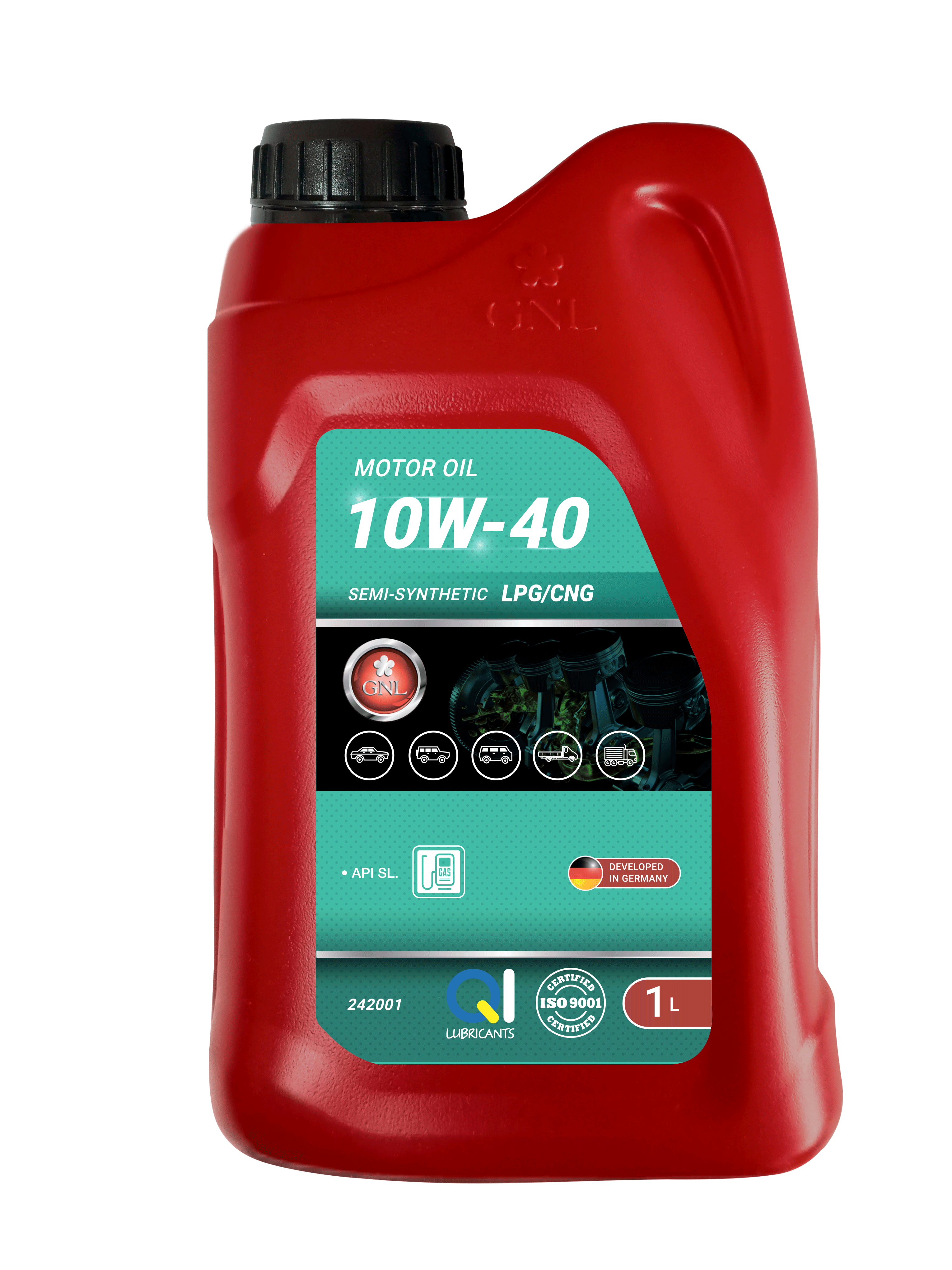 Олива GNL Semi-Synthetic 10W-40 LPG/CNG 1л