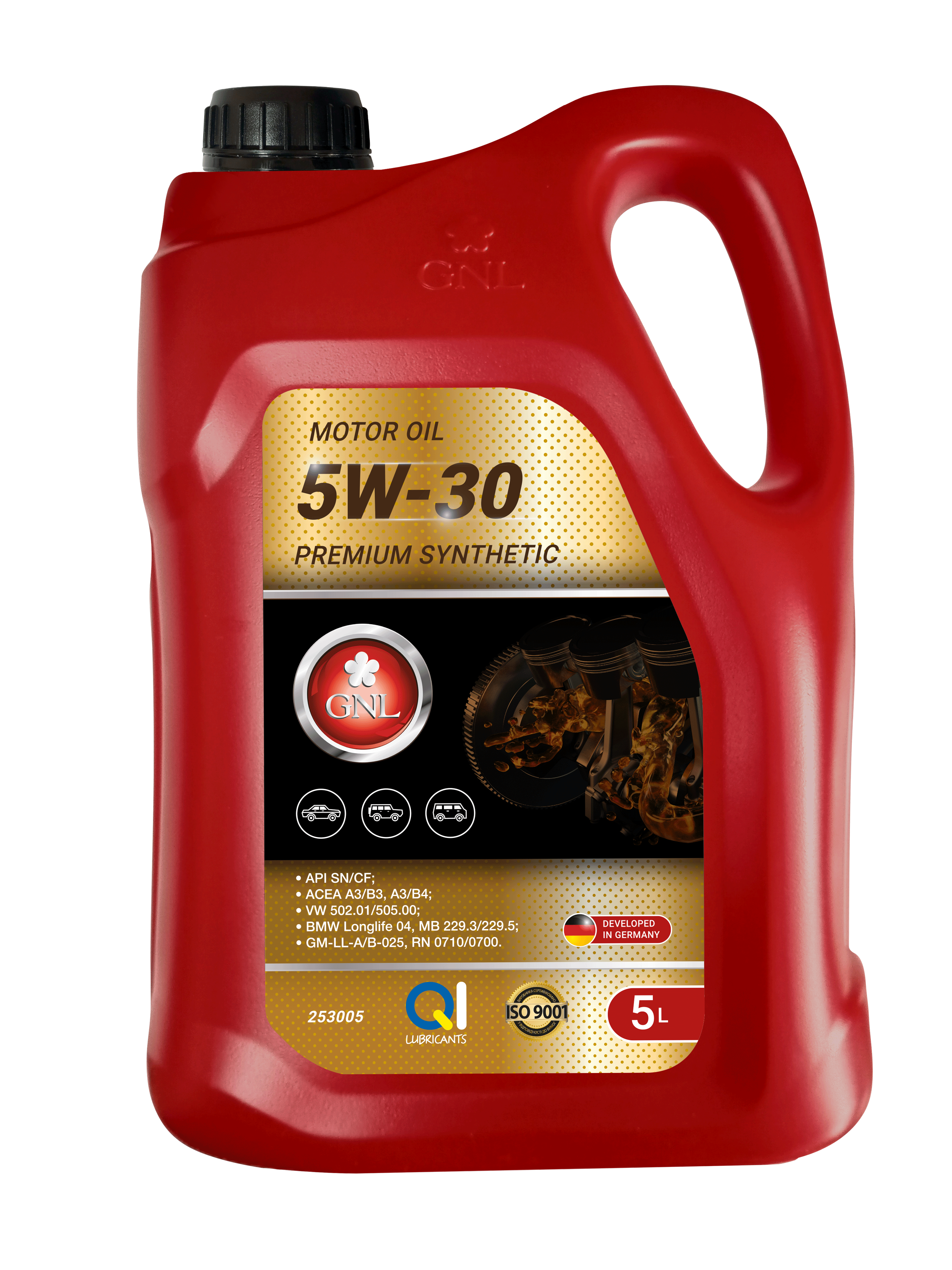 Олива GNL Synthetic 5W-30 API SN/CF 20л