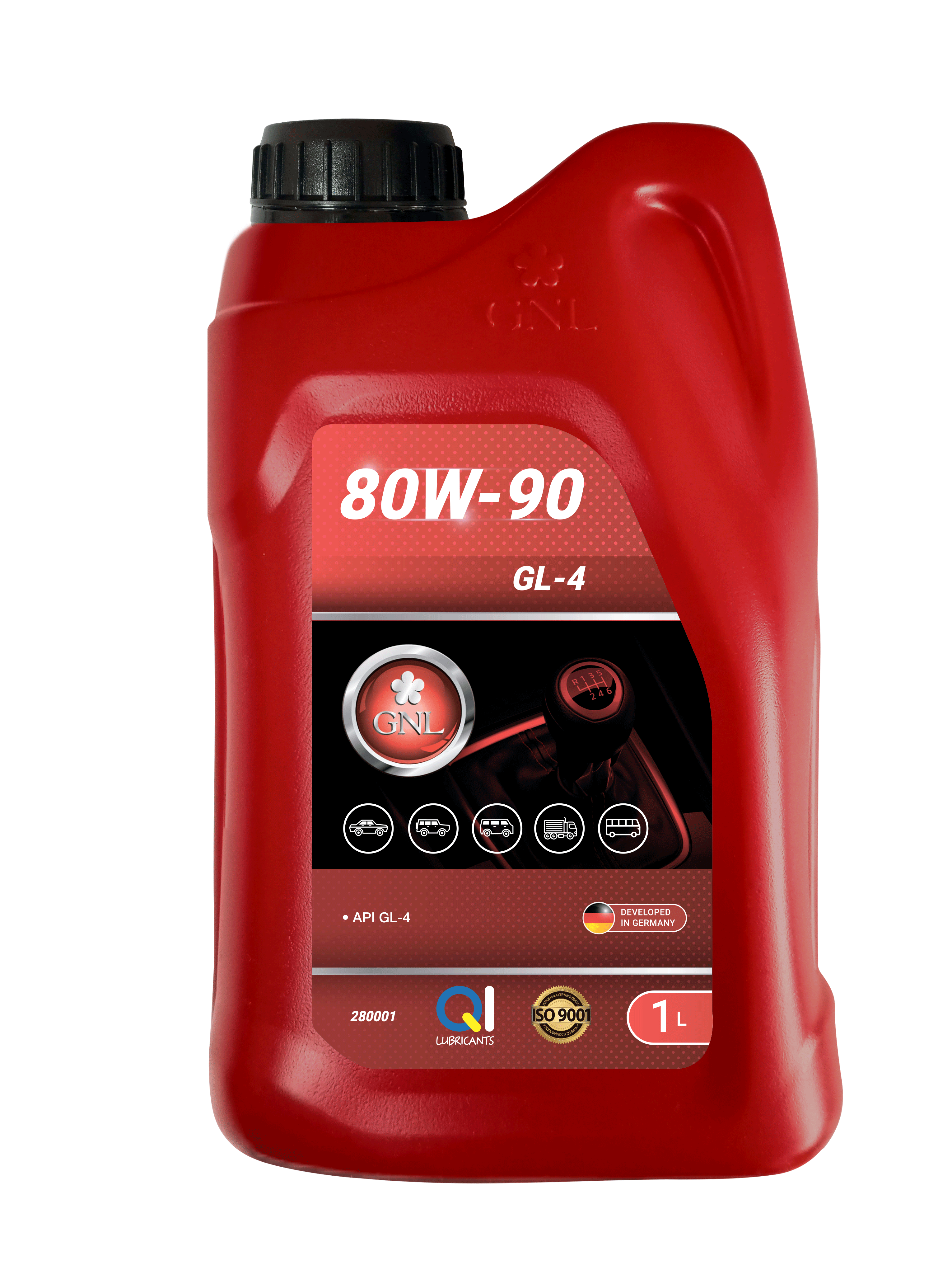 Олива GNL 80W-90 API GL-4 20л