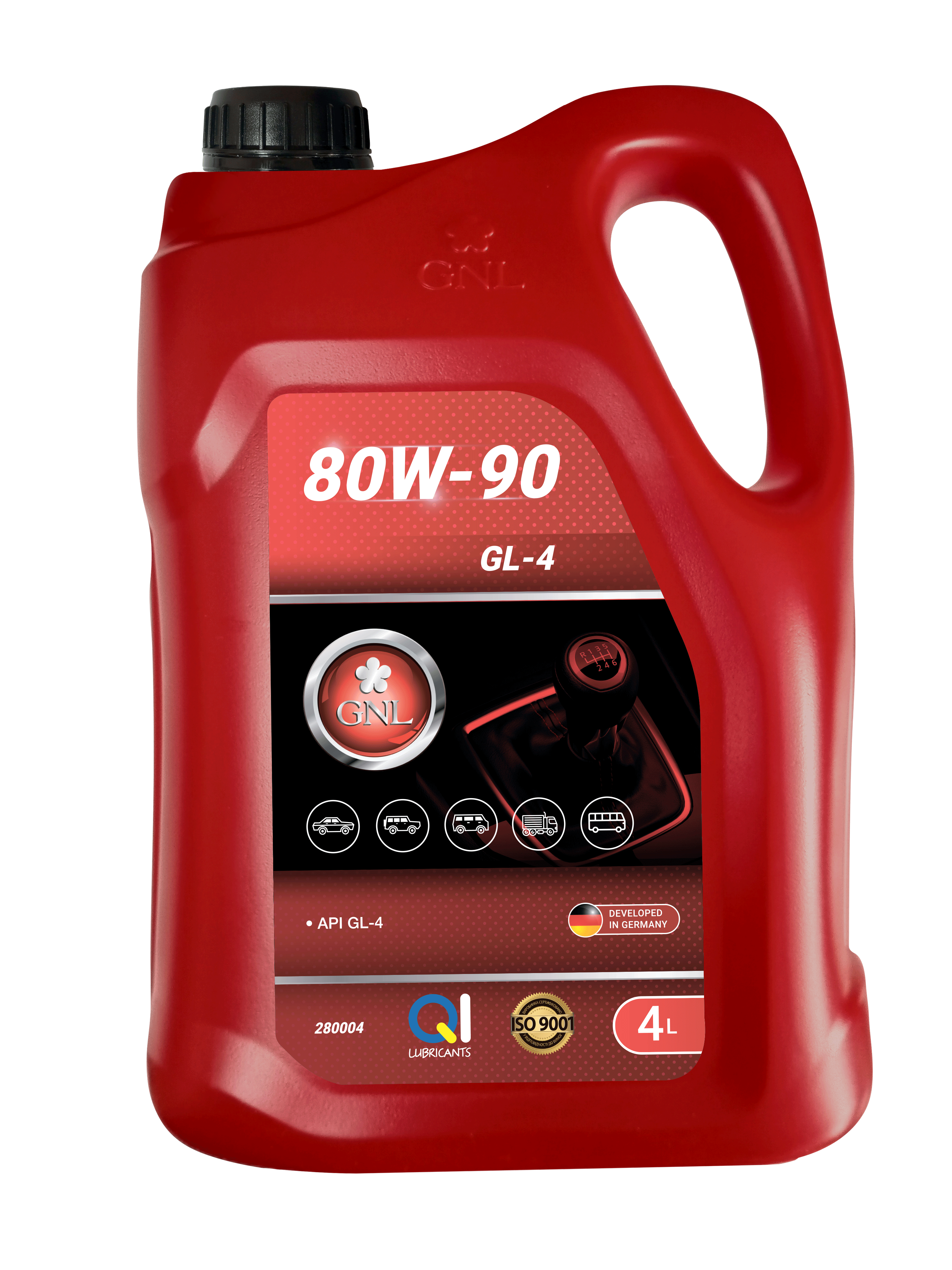 Олива GNL 80W-90 API GL-4 20л