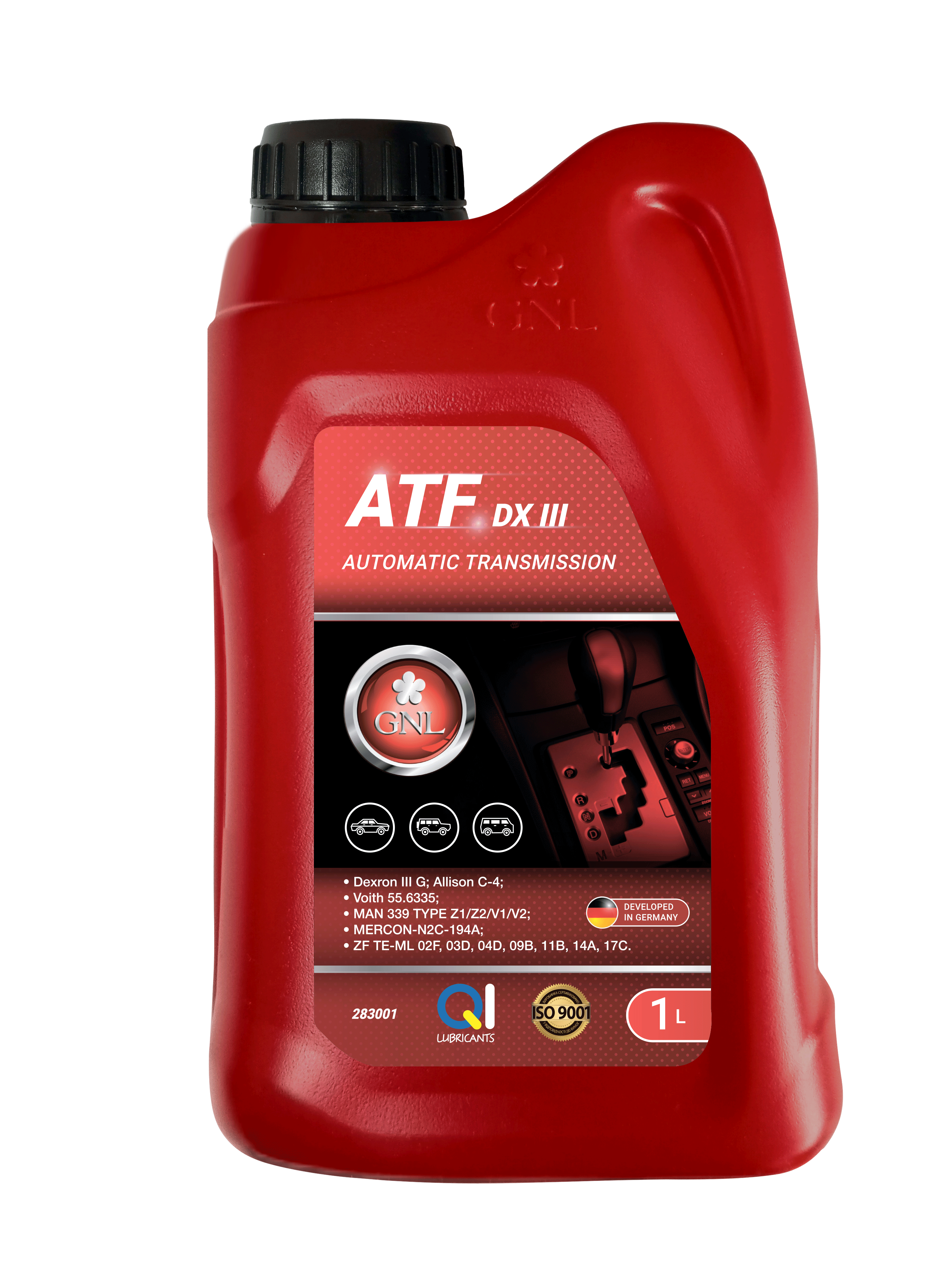 Олива GNL ATF DX III 4л