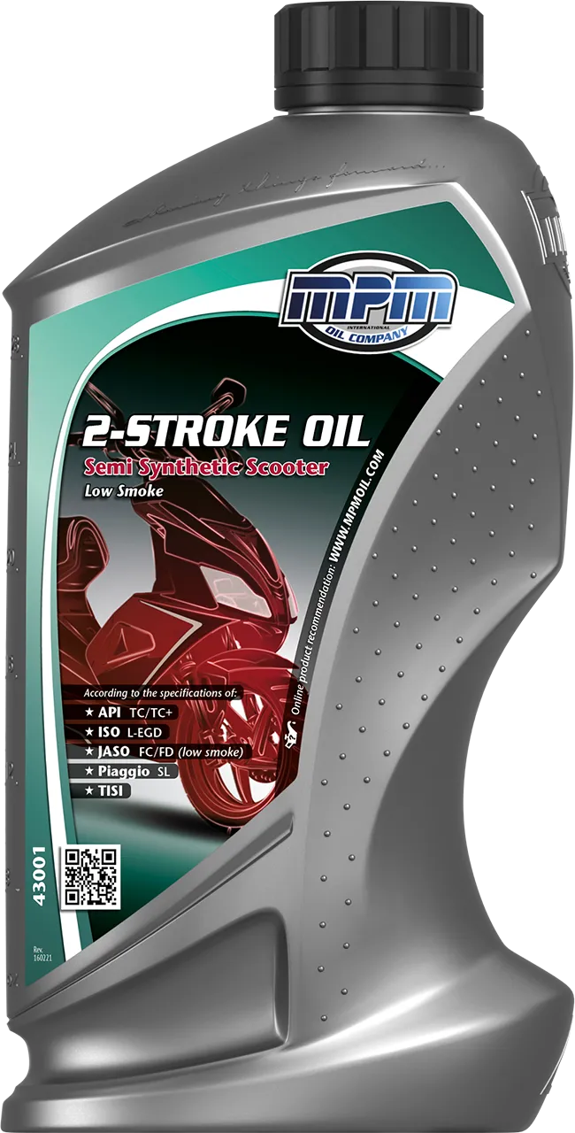 Олива MPM 2-Stroke Oil Synth.TC+ 1 л